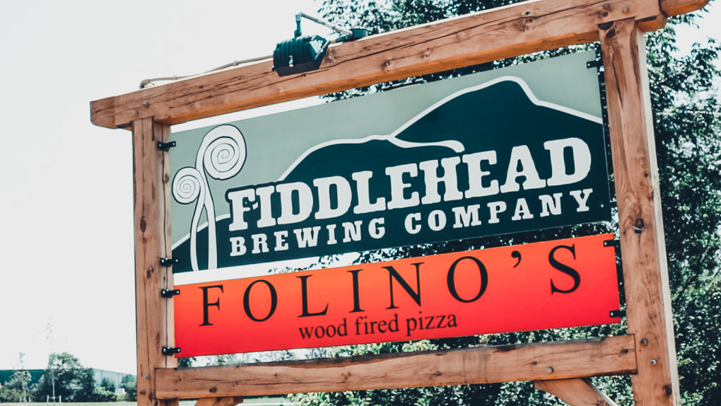 Fiddlehead Brewing sign