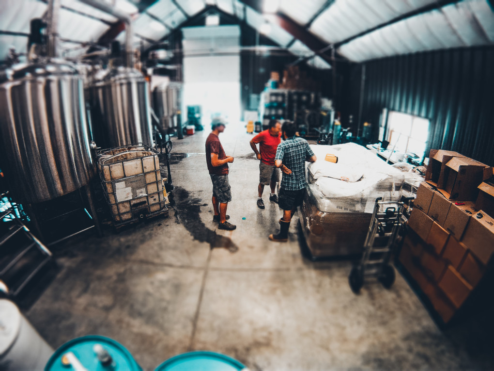 Fiddlehead Brewing Company tilt shift timelapse GoPro still